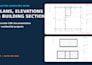 create residential architectural floor plans elevations sections and roof plans
